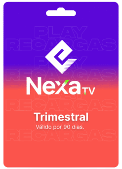 Gift Card nexa tv / TVE - trimestral